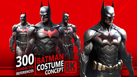 400 Batman Outfit Concept - Character References | 8K Resolution