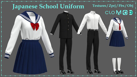Japanese School Uniform (Male and Female)