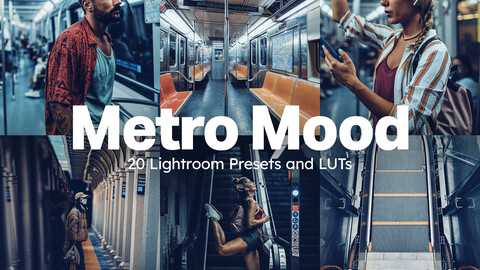 Metro Mood - 20 LUTs and Lightroom Presets