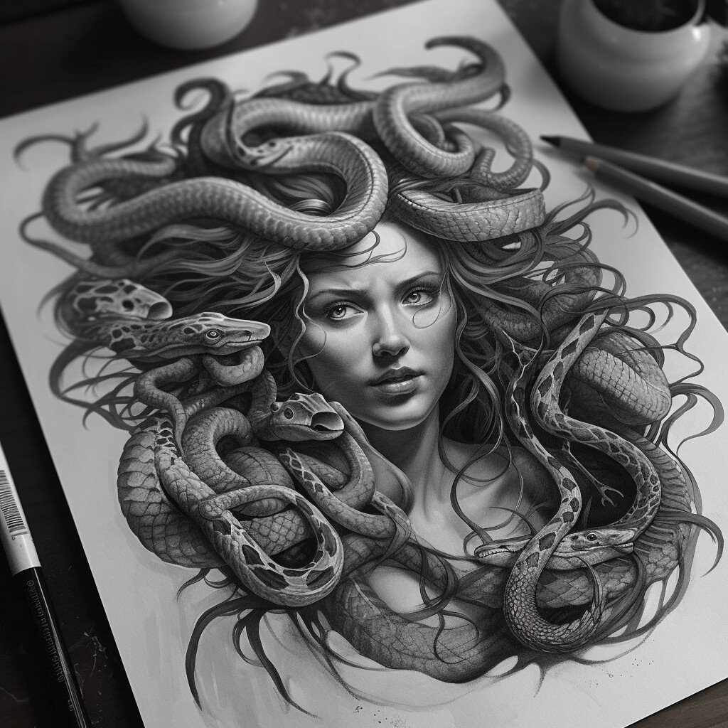 Top 79 realism medusa tattoo  thtantai2