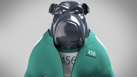 Bulldog-Squid Game Players Uniform 456