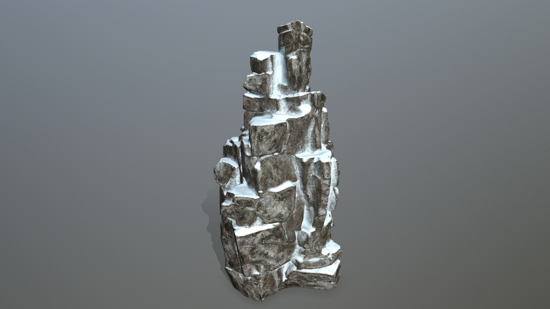 ArtStation - snow rocks | Game Assets