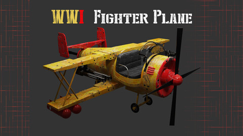 WWI Fighter Plane