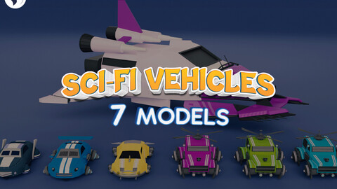 Sci-Fi Pack: Futuristic Vehicle Collection