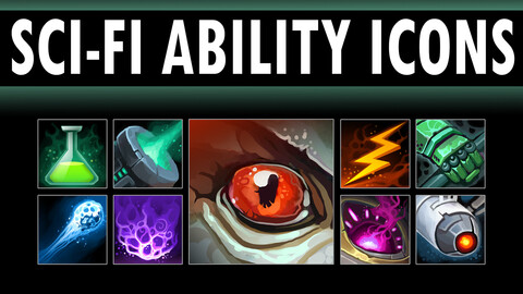 Sci-Fi Ability Icons