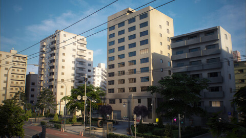 Japan – 8 Blocks – 34 Buildings