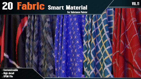 20 Fabric Smart Materials - VOL 11(spsm File)