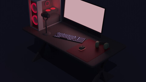 3d model "workspace"