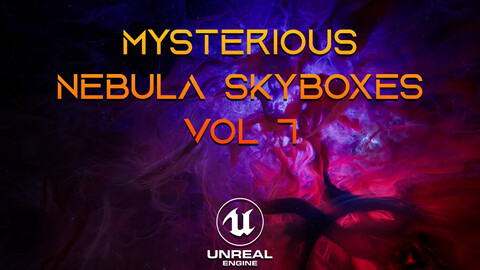 Mysterious Nebula Skyboxes Volume 7 || Unreal Engine Project Included + Blackhole