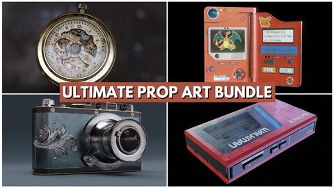 The Ultimate Prop Art Bundle - 4 Courses in 1