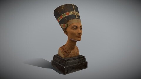 3D Model - Bust of Nefertiti