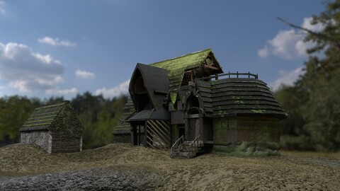 3d house and Environment
