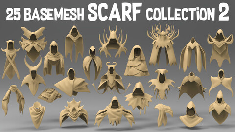 25 basemesh scarf collection 2