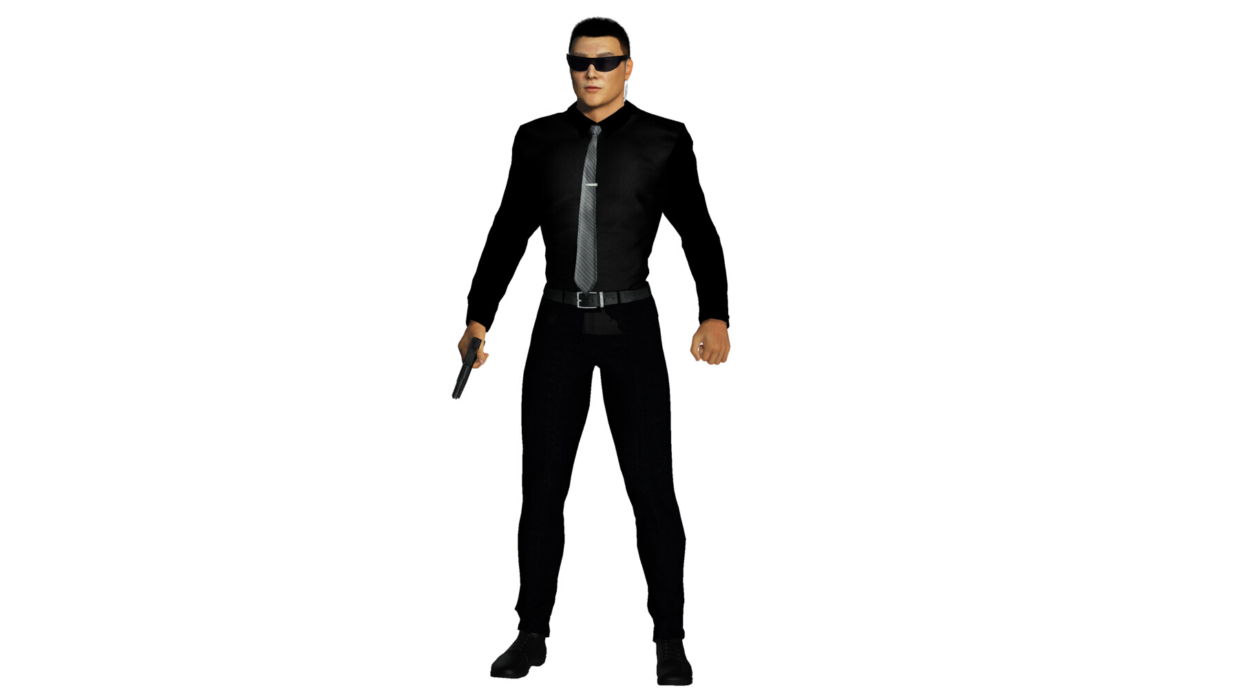 ArtStation - 3D REALISTIC HUMAN RIGGED CHARACTER - ASIAN BODYGUARD MAN ...