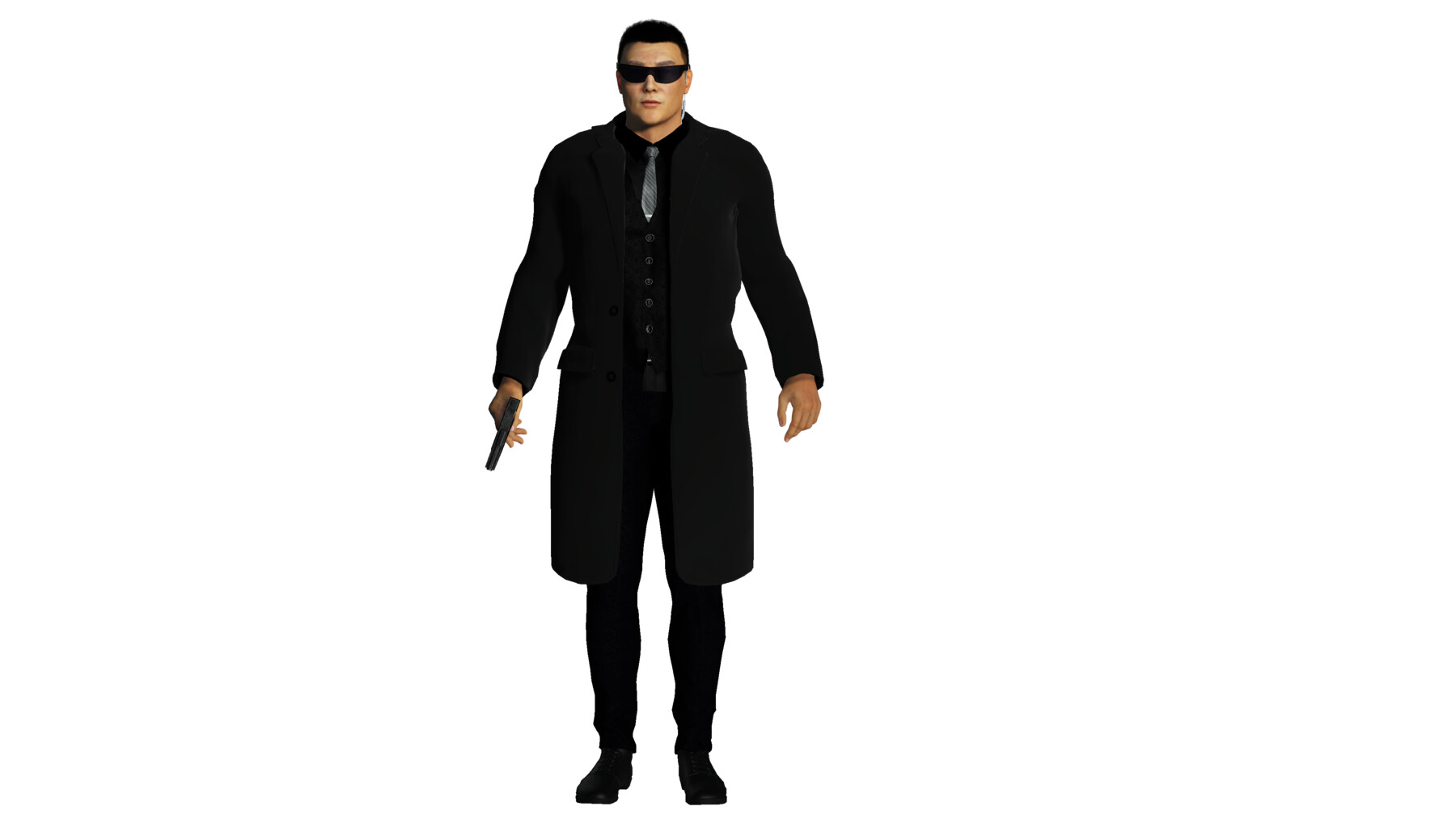 ArtStation - 3D REALISTIC HUMAN RIGGED CHARACTER - ASIAN BODYGUARD MAN ...