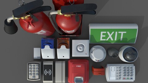 Fire equipment for office and house