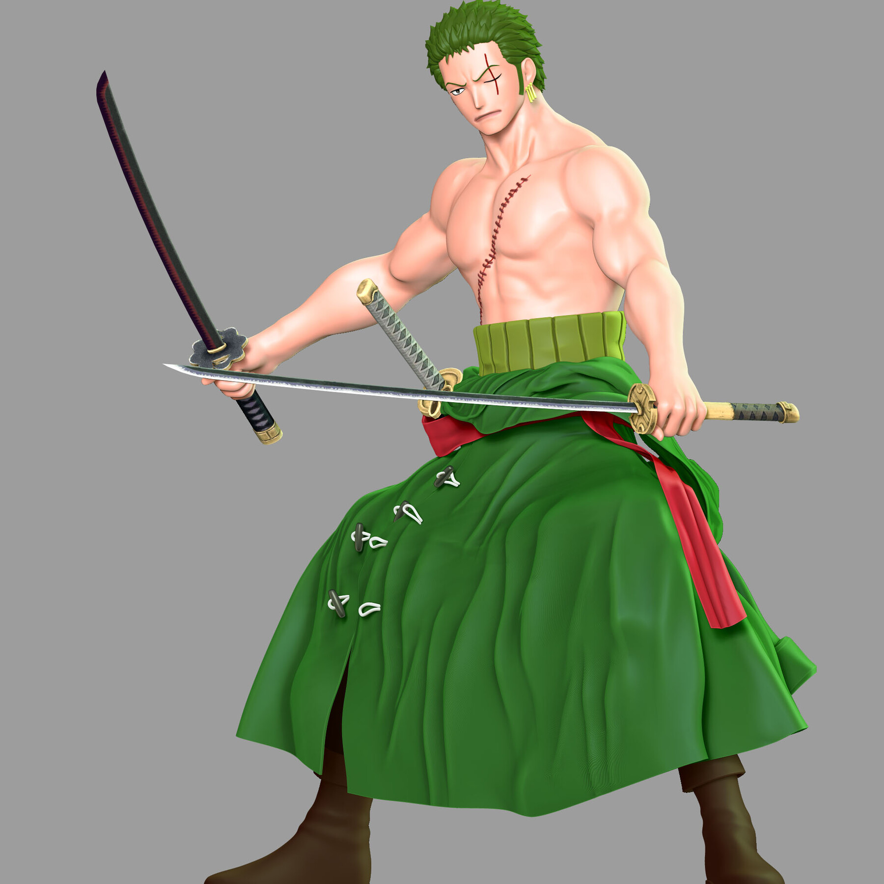 ArtStation - Roronoa Zoro - One Piece - FanArt