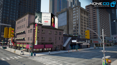 NYC Broadway – 7th Avenue set 2