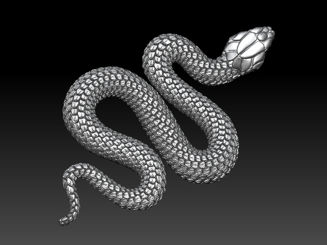 ArtStation - 3D Snake