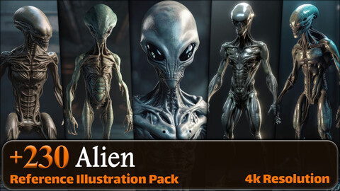 230 Alien Reference Pack | 4K | v.17