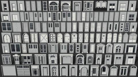 Doors Collection - 120 pieces