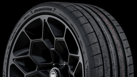 Bridgestone® Potenza Sport • 265/30 ZRF21 (98Y) • 300/AA/A (Real World Details)