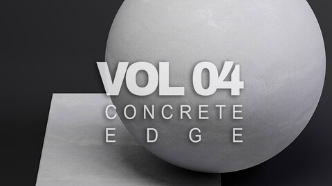 Concrete vol04 Edges 8K Seamless PBR Materials