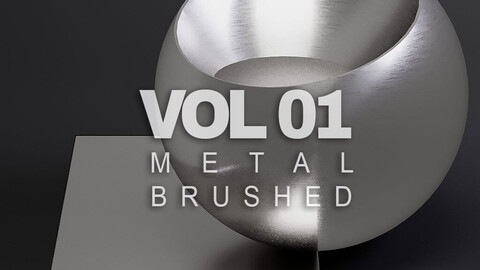 Metal vol01 Brushed 8K Seamless PBR Materials