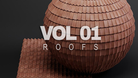 Roofs vol01 8K Seamless PBR Materials