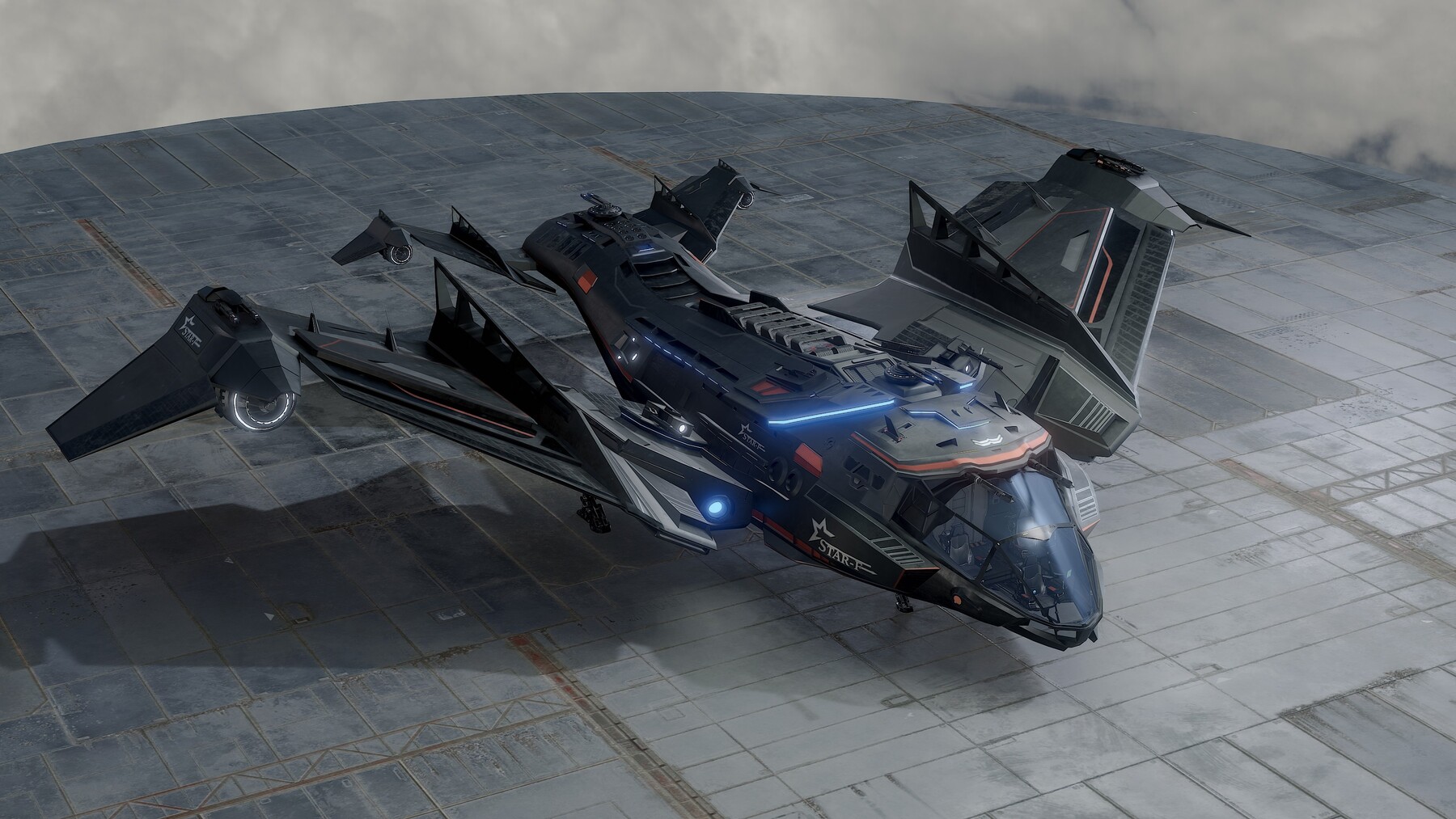 ArtStation - Star Fighter - Space Ship - include inside | Game Assets