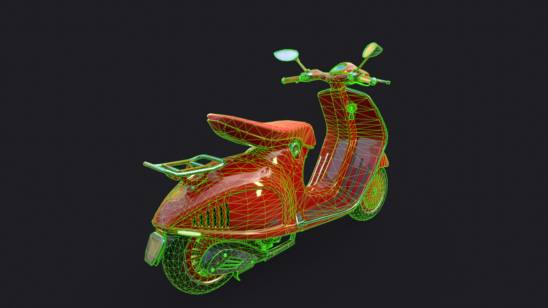 ArtStation - Scooter Vespa 946 3d Model