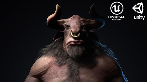 Minotaur Beast of Crete