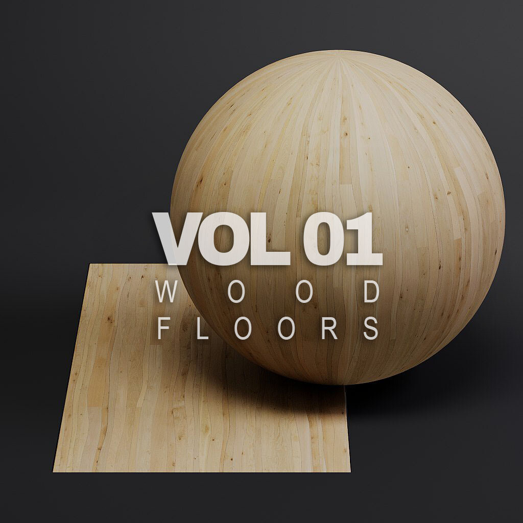 ArtStation - Wood Floor Parquet Glossy Seamless 3D Texture PBR