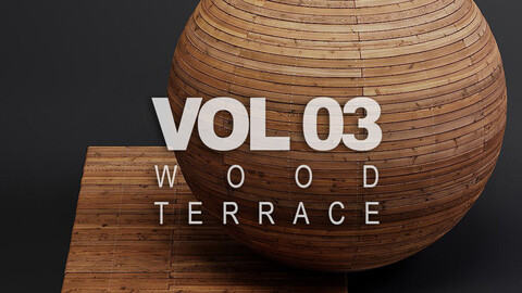 Woodfloors vol03 Terrace 8K Seamless PBR Materials