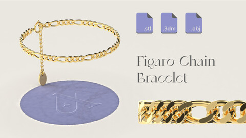 Figaro Chain - Bracelet