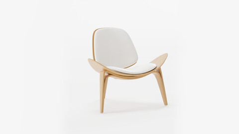 Chair market B 3D Model