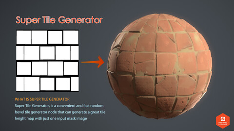 EasyNode-Super Tile Generator nodes for Substance Designer