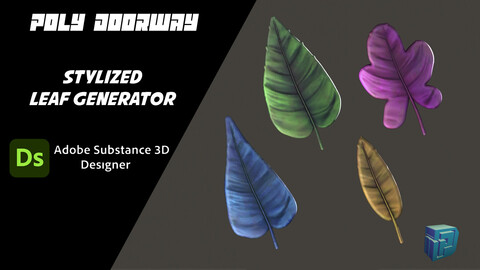 Leaf generator texture - Substance 3D Designer