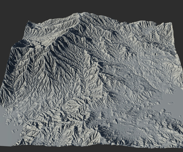 Artstation Free Terrain Sample 1 Terrain At 4k Resolution