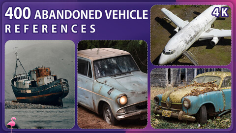 400 Abandoned Vehicle Reference Pack - Vol 1