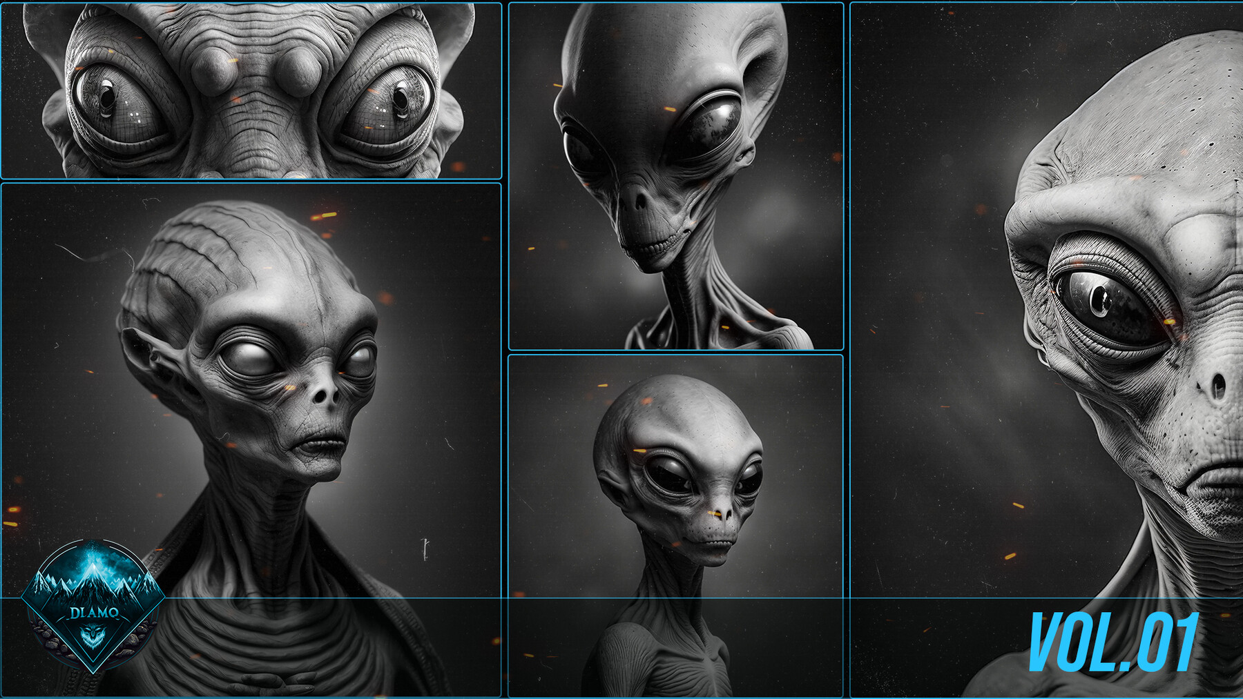 ArtStation - 100 Cute Alien | Artworks