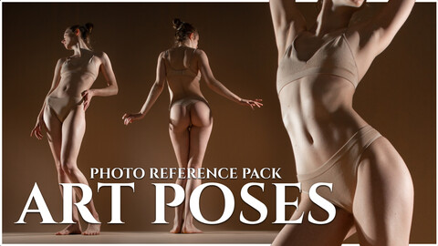 Art Poses Photo Reference Pack For Artists 651 JPEGs noAI