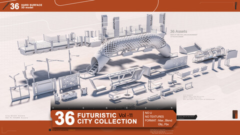 FUTURISTIC (SCI-FI) CITY COLLECTION VOL 11