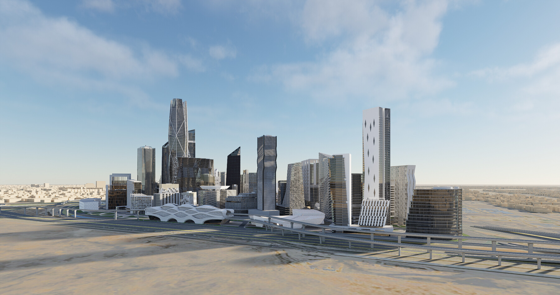 ArtStation - Riyadh 3D model | Resources