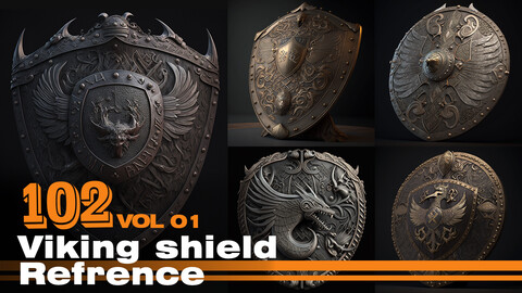 102 Viking Shields Refrence V1