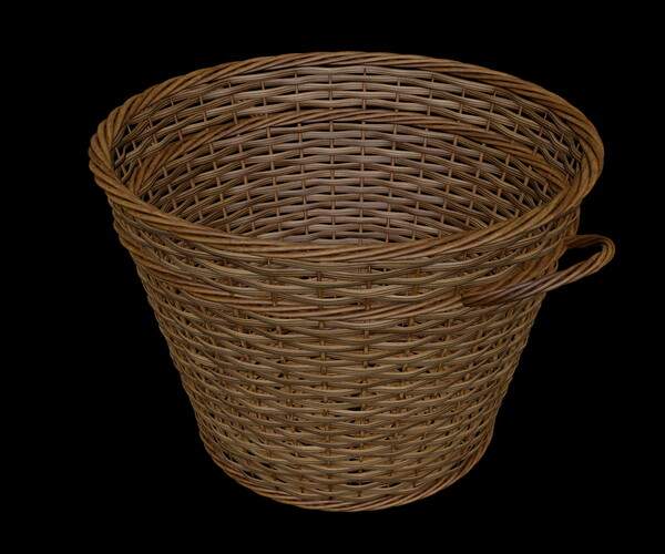 ArtStation - Bamboo Baskets Woven bamboo baskets A5 | Resources