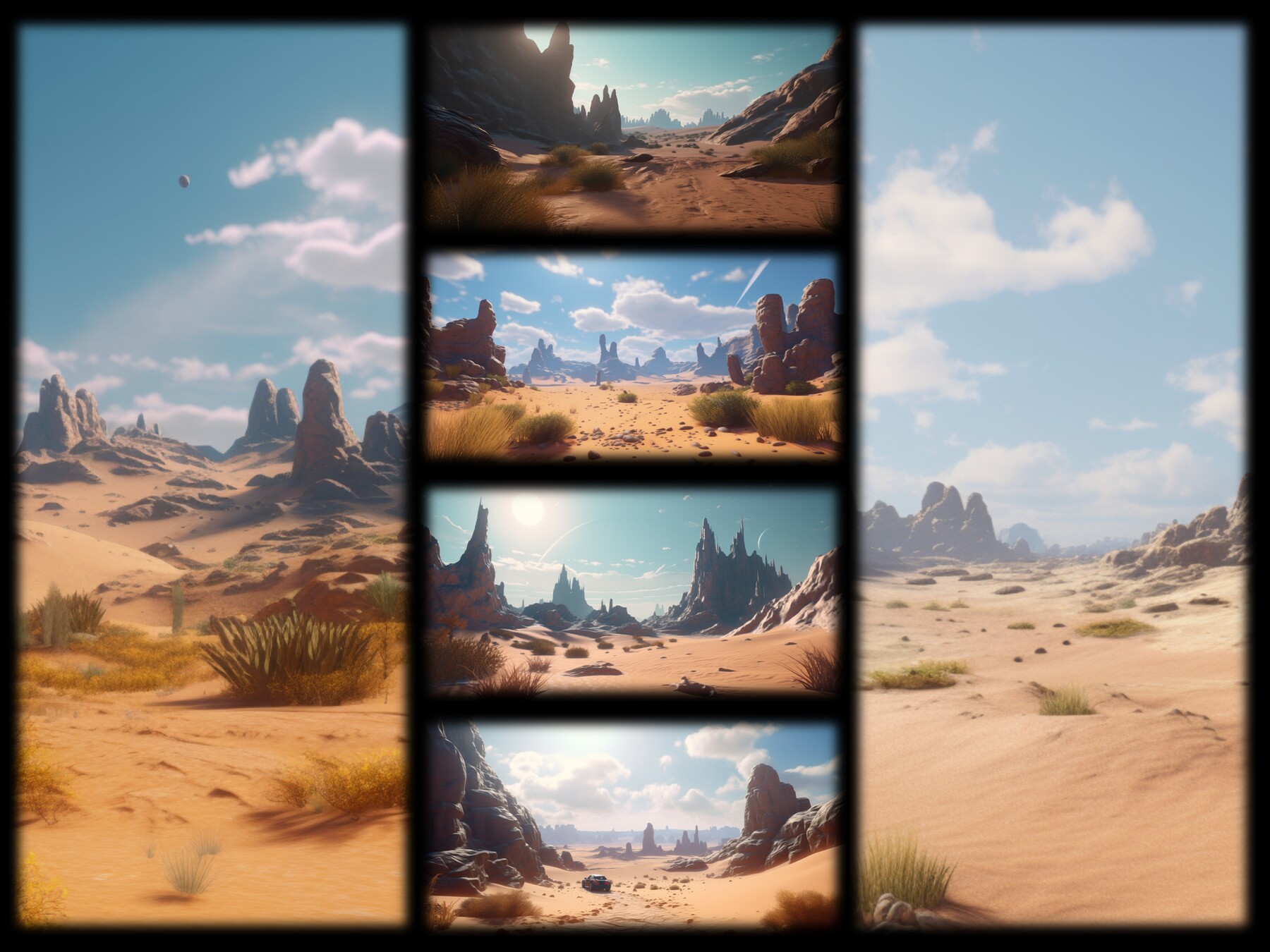 ArtStation - Fantasy RPG desert pack