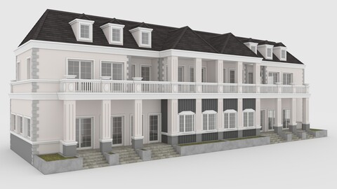 3D Model Villa 2