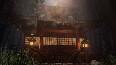 Old Japanese Shrine