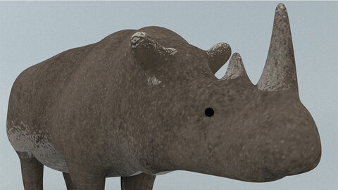 laos Game Rhino